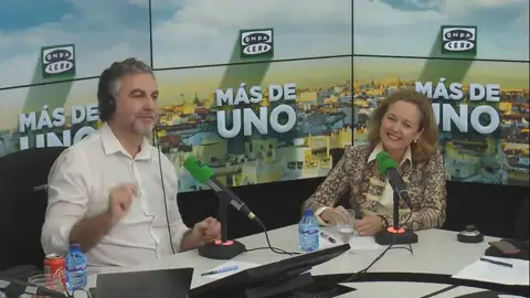 Nadia Calviño: "La agenda del cambio no está centrada en una subida de impuestos" Nadia Calviño: "La agenda del cambio no está centrada en una subida de impuestos"