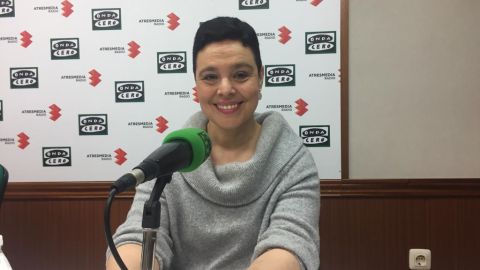 Pilar Zamora, durante la entrevista en Onda Cero Ciudad Real
