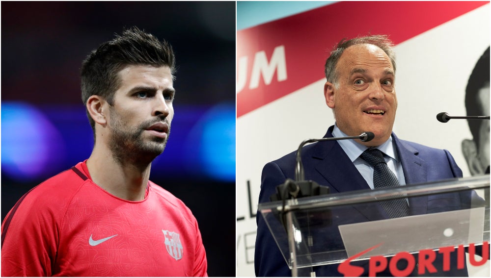 LaLiga de Tebas patrocinará a la nueva Copa Davis de Piqué LaLiga de Tebas patrocinará a la nueva Copa Davis de Piqué