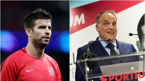 Piqu&eacute; y Tebas, 'socios' en la nueva Copa Davis