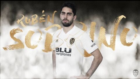 Rub&eacute;n Sobrino, nuevo jugador del Valencia