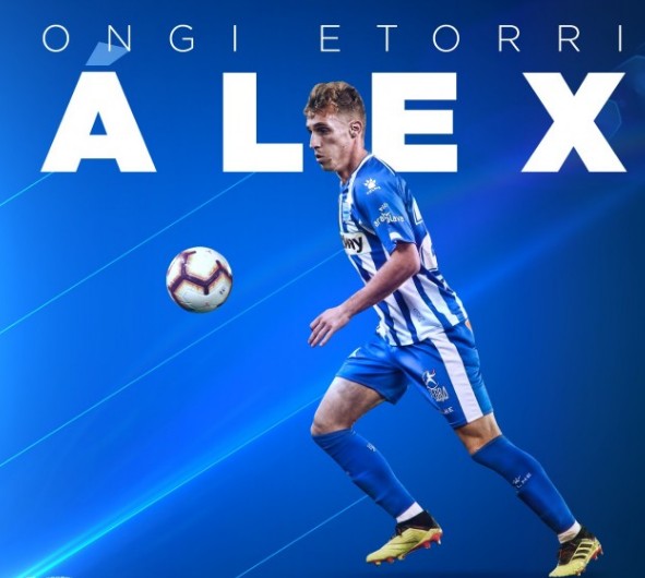 El Alavés consigue la cesión de Álex Blanco procedente del Valencia El Alavés consigue la cesión de Álex Blanco procedente del Valencia