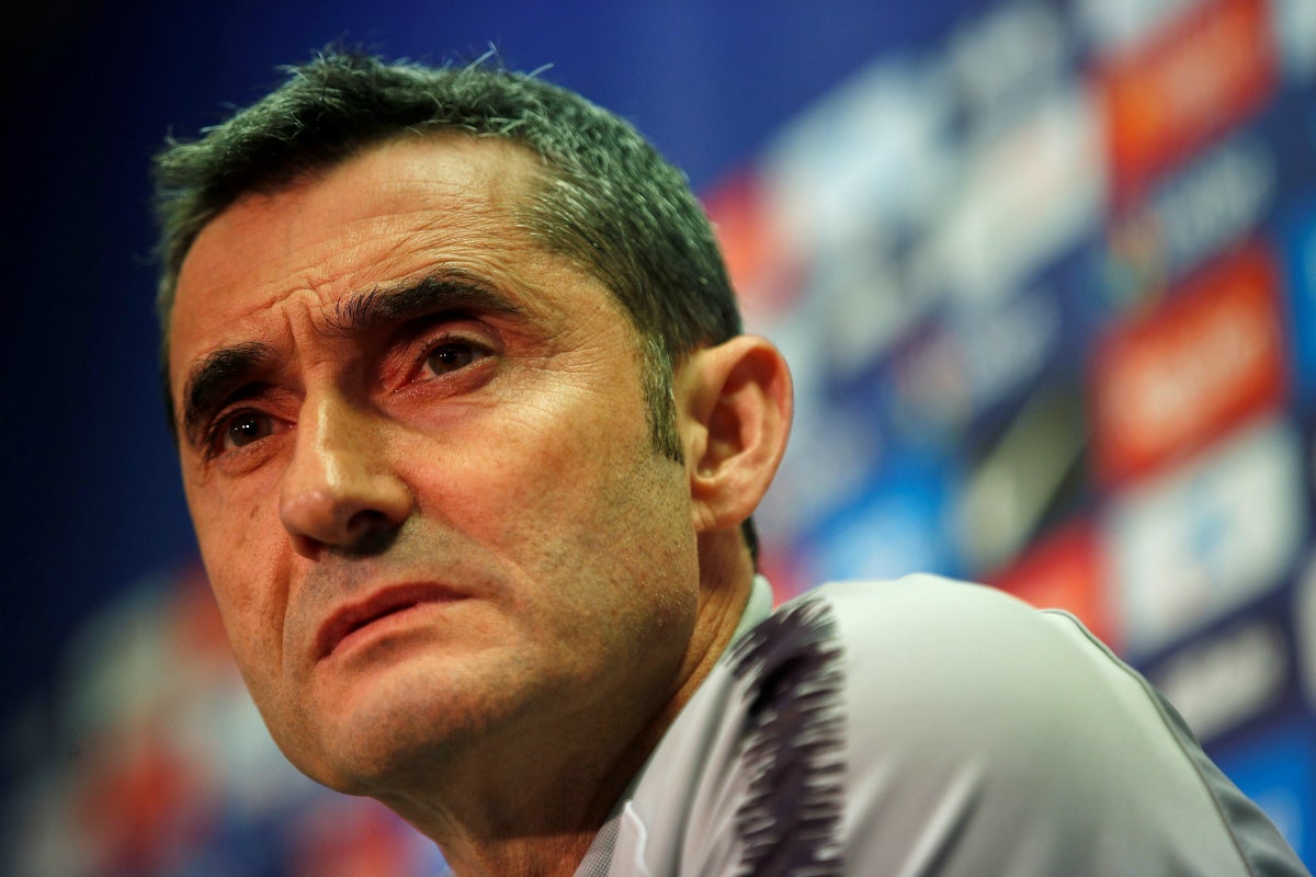 Valverde: "¿El Real Madrid? Tenemos que centrarnos en nosotros y poner los medios para que no nos pase lo que a ellos" Valverde: "¿El Real Madrid? Tenemos que centrarnos en nosotros y poner los medios para que no nos pase lo que a ellos"