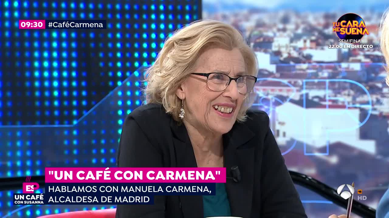 Manuela Carmena: "No me pega un pacto como en Andalucía, mi Madrid no es así" Manuela Carmena: "No me pega un pacto como en Andalucía, mi Madrid no es así"
