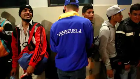 Migrantes venezolanos Contraparte