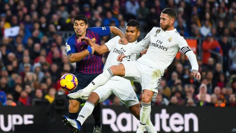 Momento del Barcelona - Real Madrid