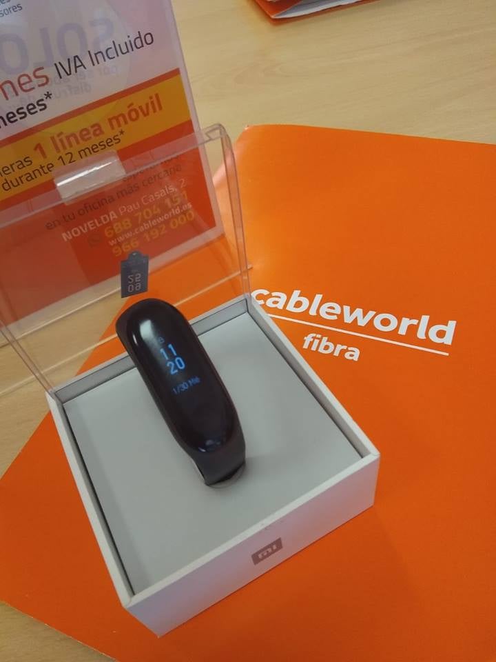 Una oyente de Onda Cero Elche gana un reloj Mi Band 3 con @Cableworld Una oyente de Onda Cero Elche gana un reloj Mi Band 3 con @Cableworld