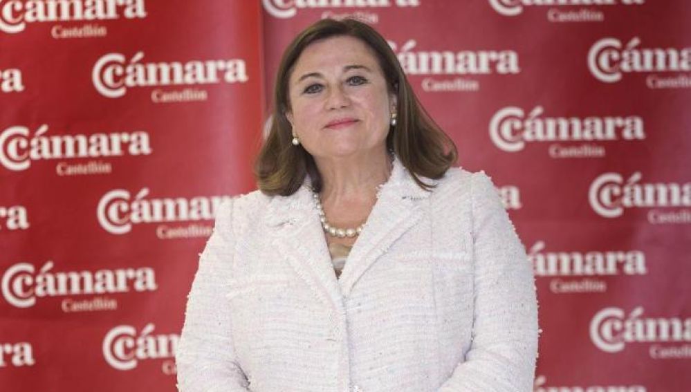 Lola Guillamón, presidenta de la Cámara de Comercio de Castellón.