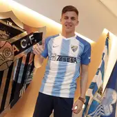 Iván Alejo, nuevo jugador del Málaga procedente del Getafe Iván Alejo, nuevo jugador del Málaga procedente del Getafe