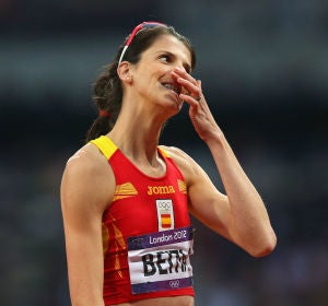 Ruth Beitia, en Londres 2012 Ruth Beitia, en Londres 2012