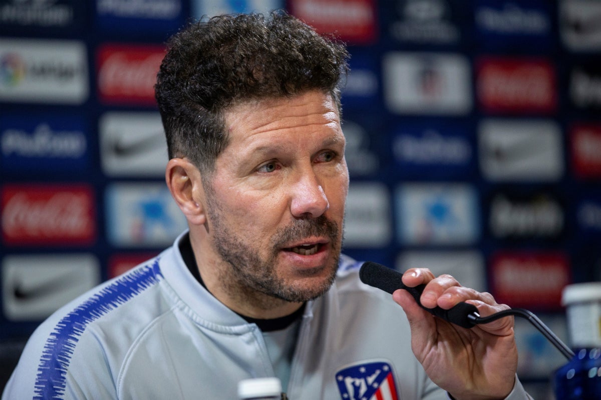 Simeone: "Morata abre un abanico en ataque para el entrenador y el equipo" Simeone: "Morata abre un abanico en ataque para el entrenador y el equipo"