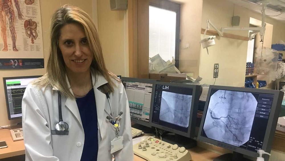 Doctora Nuria Vicente del servicio de Cardiología del Hospital General Universitario de Elche