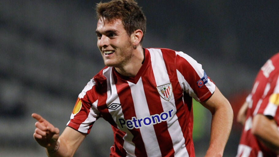 Ibai G&oacute;mez, en el Athletic. 
