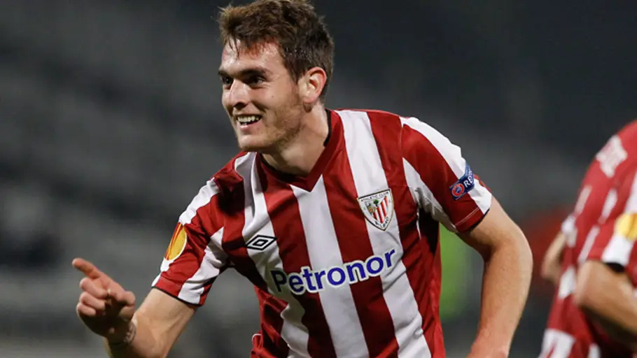 Ibai Gómez, en el Athletic. Ibai Gómez, en el Athletic.