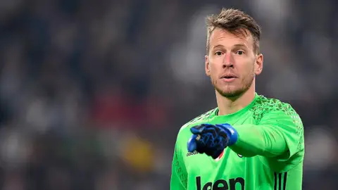 El portero del Valencia, Neto. El portero del Valencia, Neto.