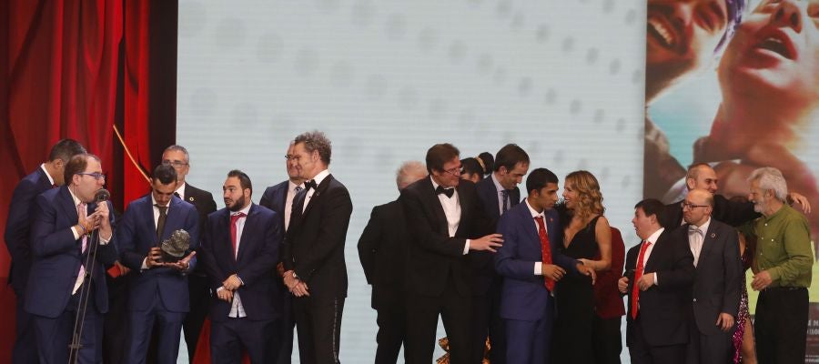 Campeones, de Javier Fesser, premio a la Mejor Película. Campeones, de Javier Fesser, premio a la Mejor Película.