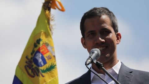 El presidente de la Asamblea Nacional de Venezuela, Juan Guaid&oacute;