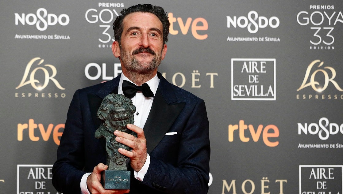 Luis Zahera, Goya al mejor actor de reparto; Carolina Yuste, mejor actriz de reparto Luis Zahera, Goya al mejor actor de reparto; Carolina Yuste, mejor actriz de reparto