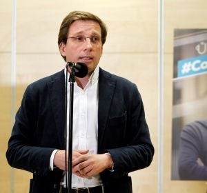 El portavoz del Grupo Municipal Popular en el Ayuntamiento de Madrid y candidato del PP a la alcaldía, José Luis Martínez-Almeida El portavoz del Grupo Municipal Popular en el Ayuntamiento de Madrid y candidato del PP a la alcaldía, José Luis Martínez-Almeida