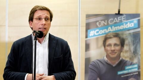El portavoz del Grupo Municipal Popular en el Ayuntamiento de Madrid y candidato del PP a la alcald&iacute;a, Jos&eacute; Luis Mart&iacute;nez-Almeida