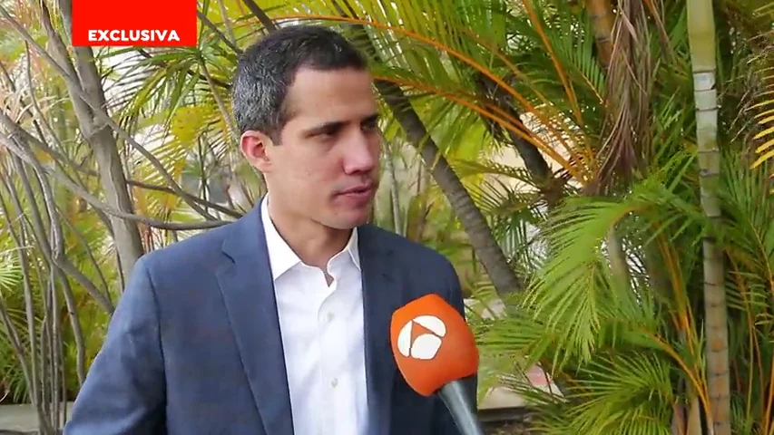 Primera parte de la entrevista en exclusiva de Antena 3 Noticias a Juan Guaidó Primera parte de la entrevista en exclusiva de Antena 3 Noticias a Juan Guaidó