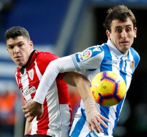 El jugador de la Real Sociedad, Mikel Oyarzabal. El jugador de la Real Sociedad, Mikel Oyarzabal.