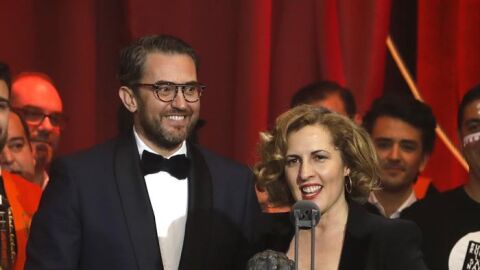 Maxim Huerta, antes de dar un Goya. 