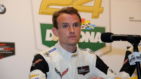 Antonio Garc&iacute;a, en su carrera en Daytona. 