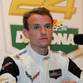 Antonio García, en su carrera en Daytona. 