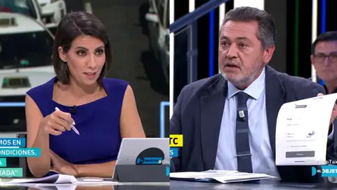 Ana Pastor junto a Julio Sanz Ana Pastor junto a Julio Sanz