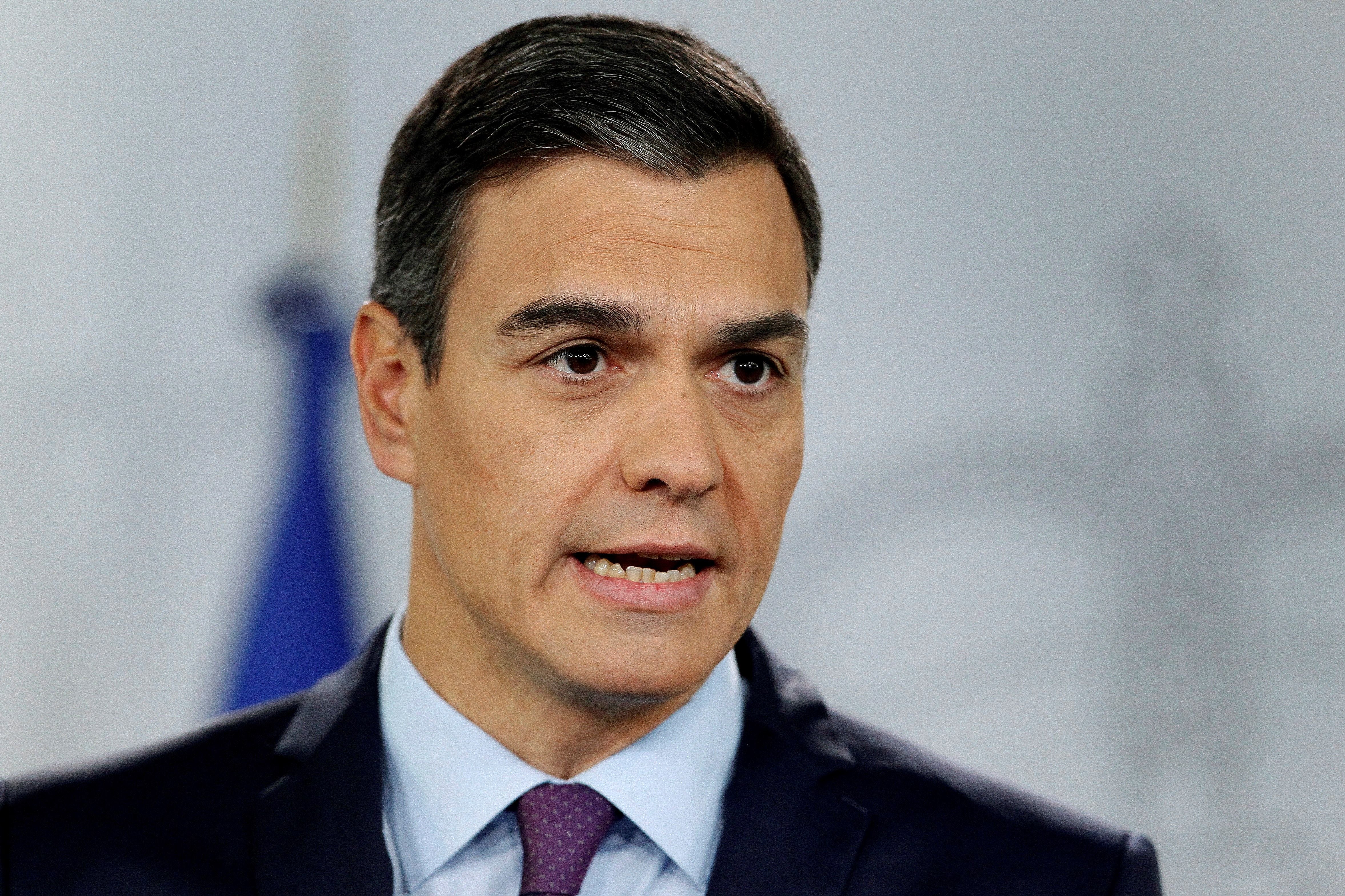 Pedro Sánchez recalca que nunca aceptará un referéndum de autodeterminación Pedro Sánchez recalca que nunca aceptará un referéndum de autodeterminación