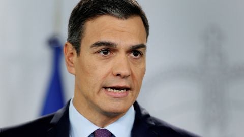 El presidente del Gobierno, Pedro S&aacute;nchez