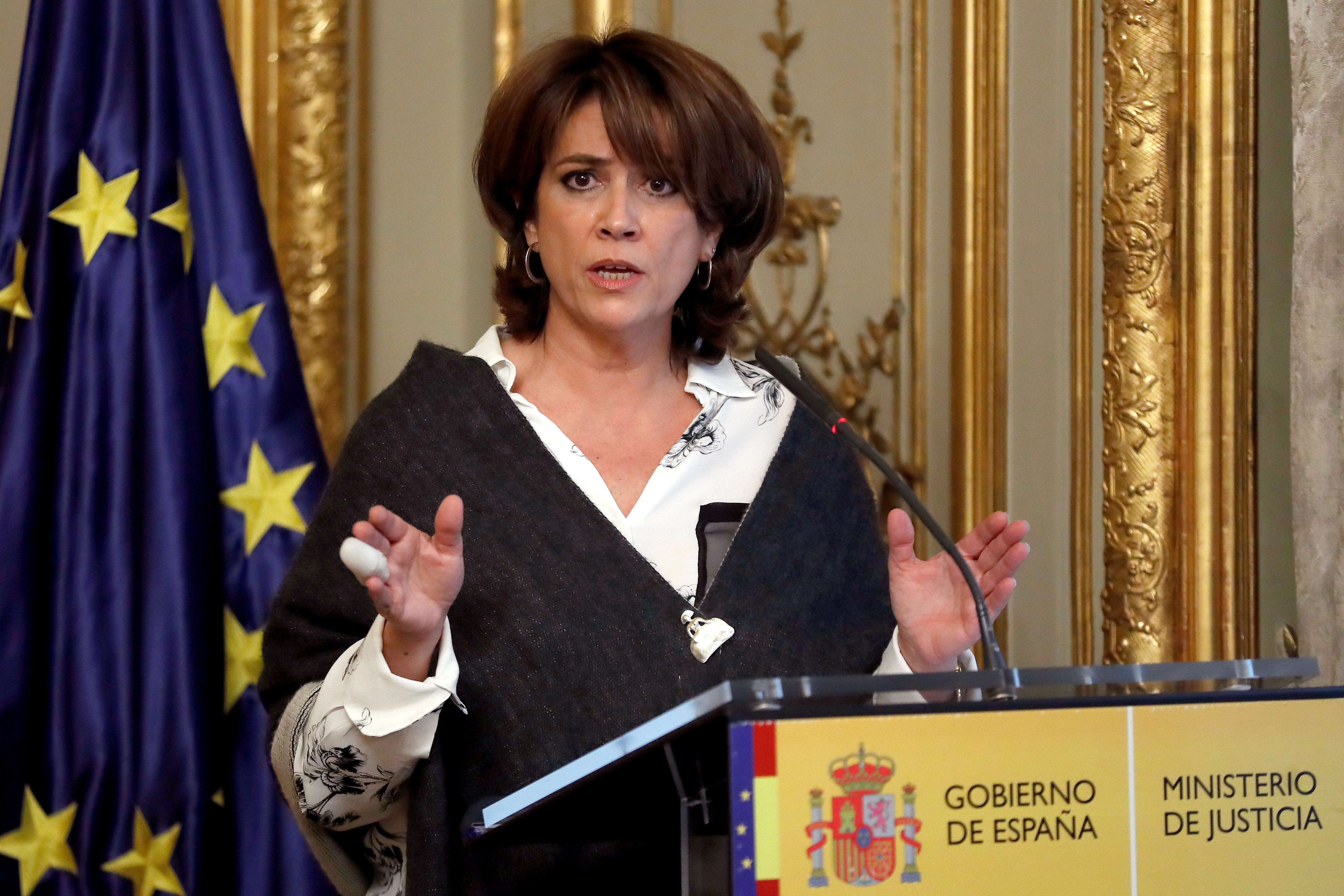 Dolores Delgado y los posibles indultos: "Hacer justicia ficción es interferir en la independencia judicial" Dolores Delgado y los posibles indultos: "Hacer justicia ficción es interferir en la independencia judicial"