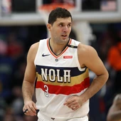 Nikola Mirotic, durante un partido con los Pelicans Nikola Mirotic, durante un partido con los Pelicans
