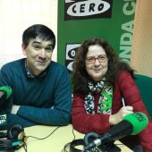 Carlos Maté (Librería Amarilla) y Concha Lobejón fueron protagonistas en Palencia en la Onda.