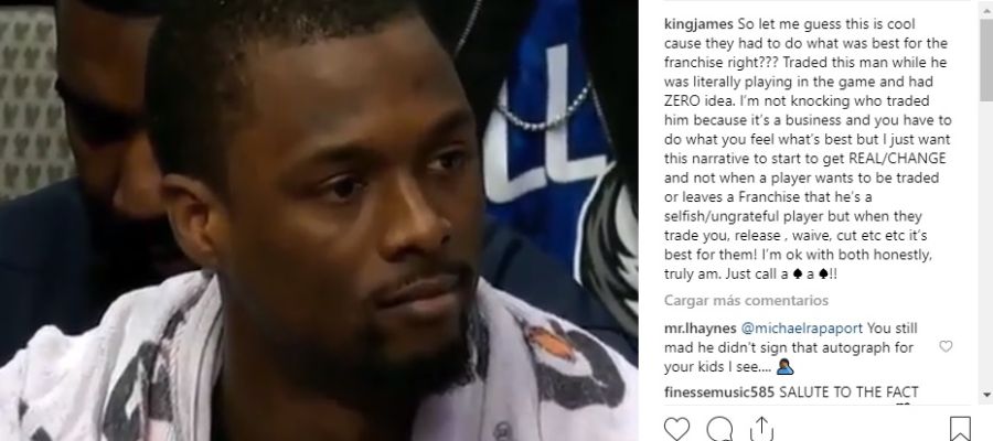 LeBron James critica el traspaso de Harrison Barnes en pleno partido LeBron James critica el traspaso de Harrison Barnes en pleno partido