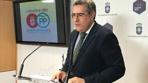 Miguel Ángel Rodríguez, portavoz del PP en el Ayuntamiento Miguel Ángel Rodríguez, portavoz del PP en el Ayuntamiento