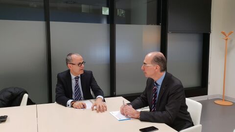 Reuni&oacute;n do Alcalde con Conselleiro de Sanidade