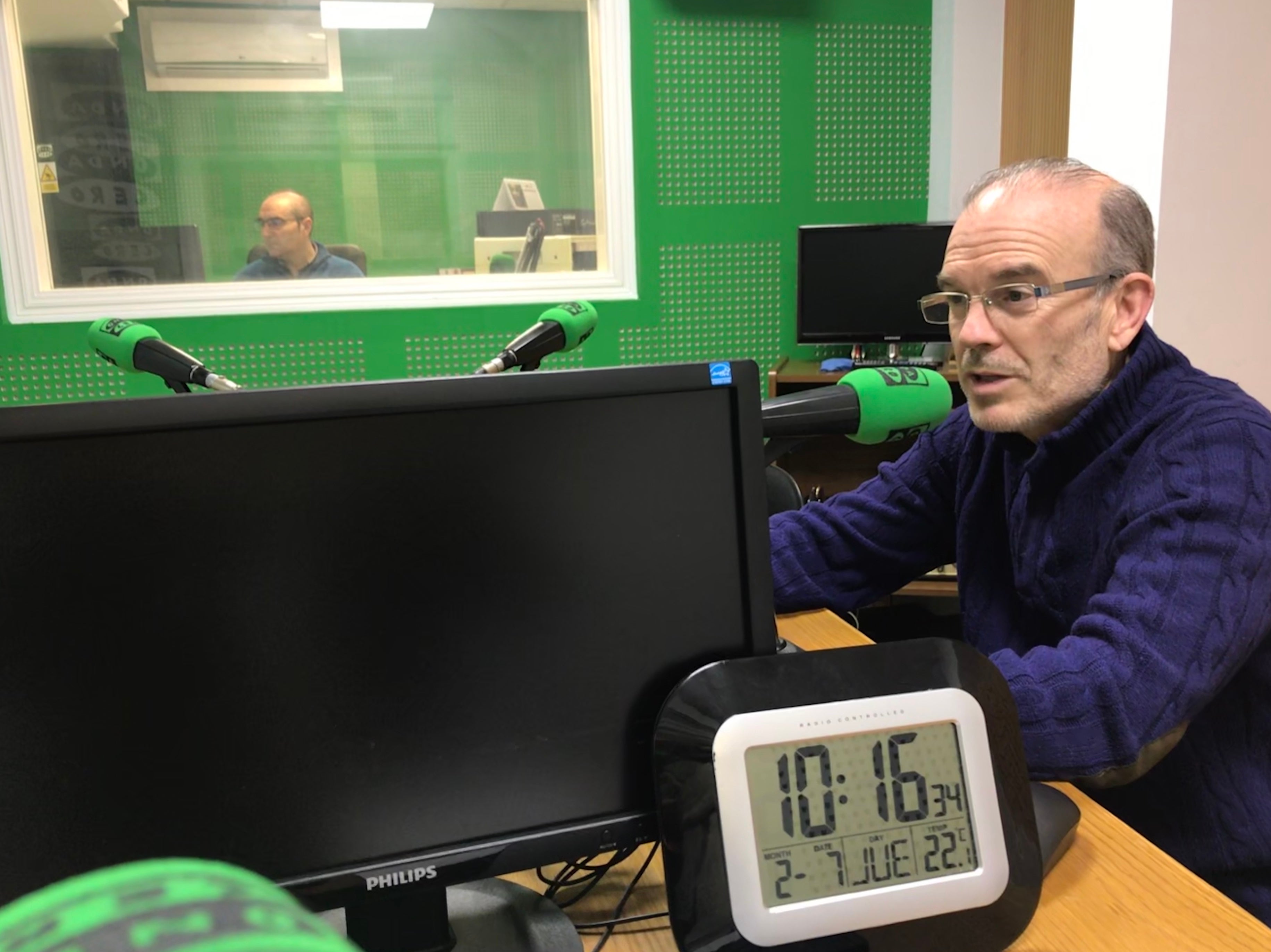 Entrevista a Barquero na Onda Entrevista a Barquero na Onda