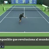 Lo nunca visto: el efecto imposible de Novikov que revoluciona al mundo del tenis Lo nunca visto: el efecto imposible de Novikov que revoluciona al mundo del tenis