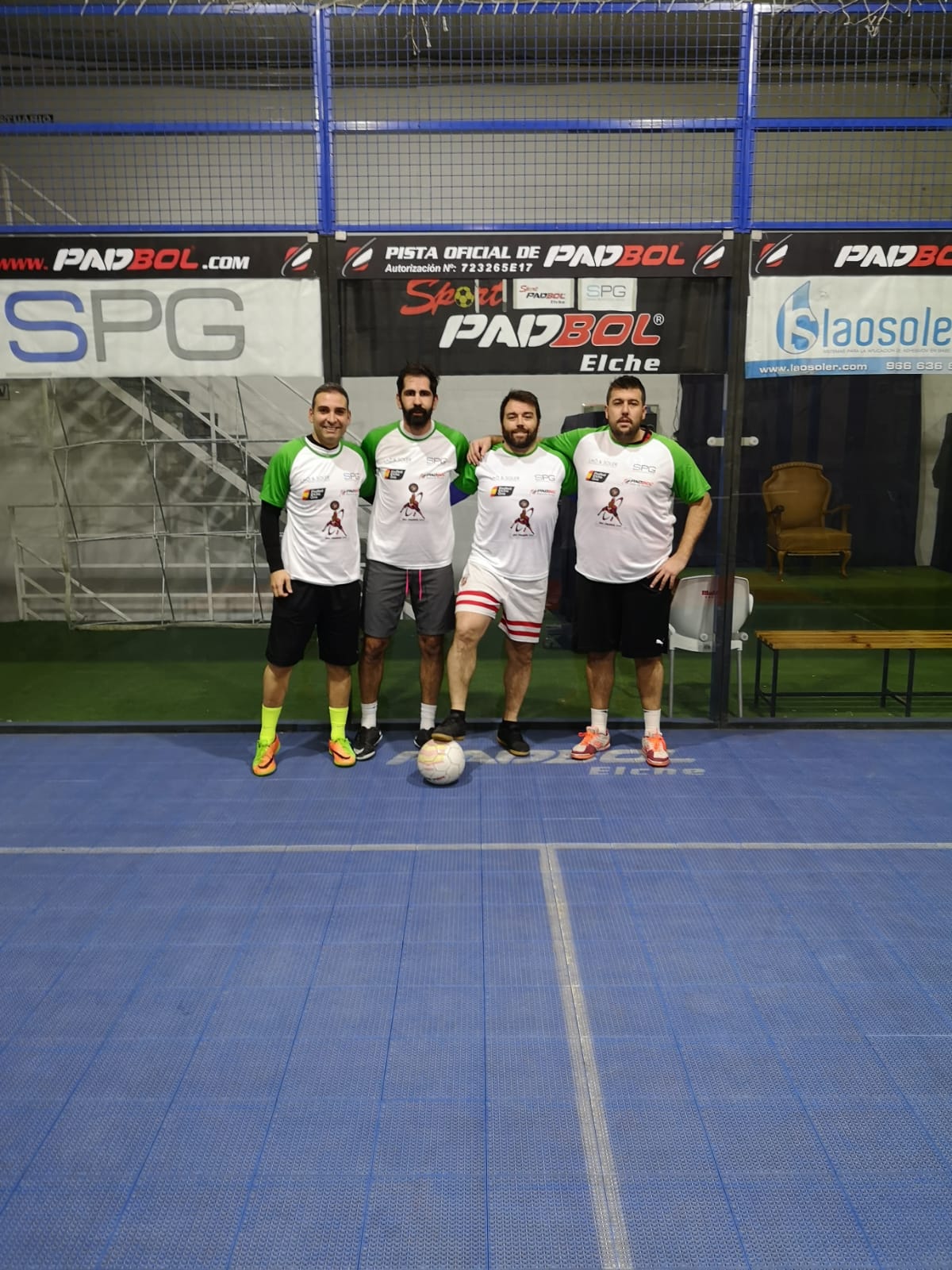 El Club Deportivo Indoor Elche acoge la clasificación para el Nacional de padbol El Club Deportivo Indoor Elche acoge la clasificación para el Nacional de padbol