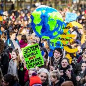 Los estudiantes europeos se manifiestan para pedir medidas contra el cambio climático