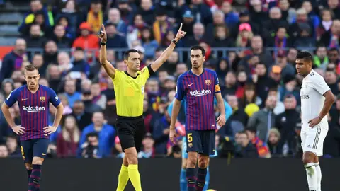 El VAR, en un Clásico El VAR, en un Clásico