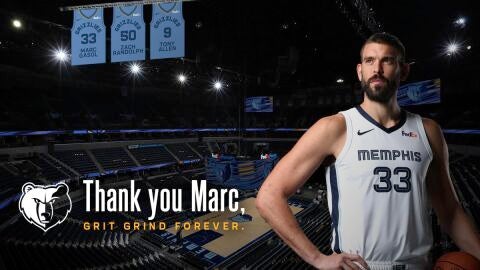 Marc Gasol tendr&aacute; su camiseta retirada