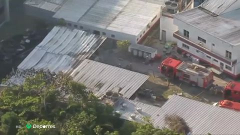 Deportes Antena 3 (08-02-19) Diez muertos, seis menores, en un incendio de la ciudad deportiva del Flamengo