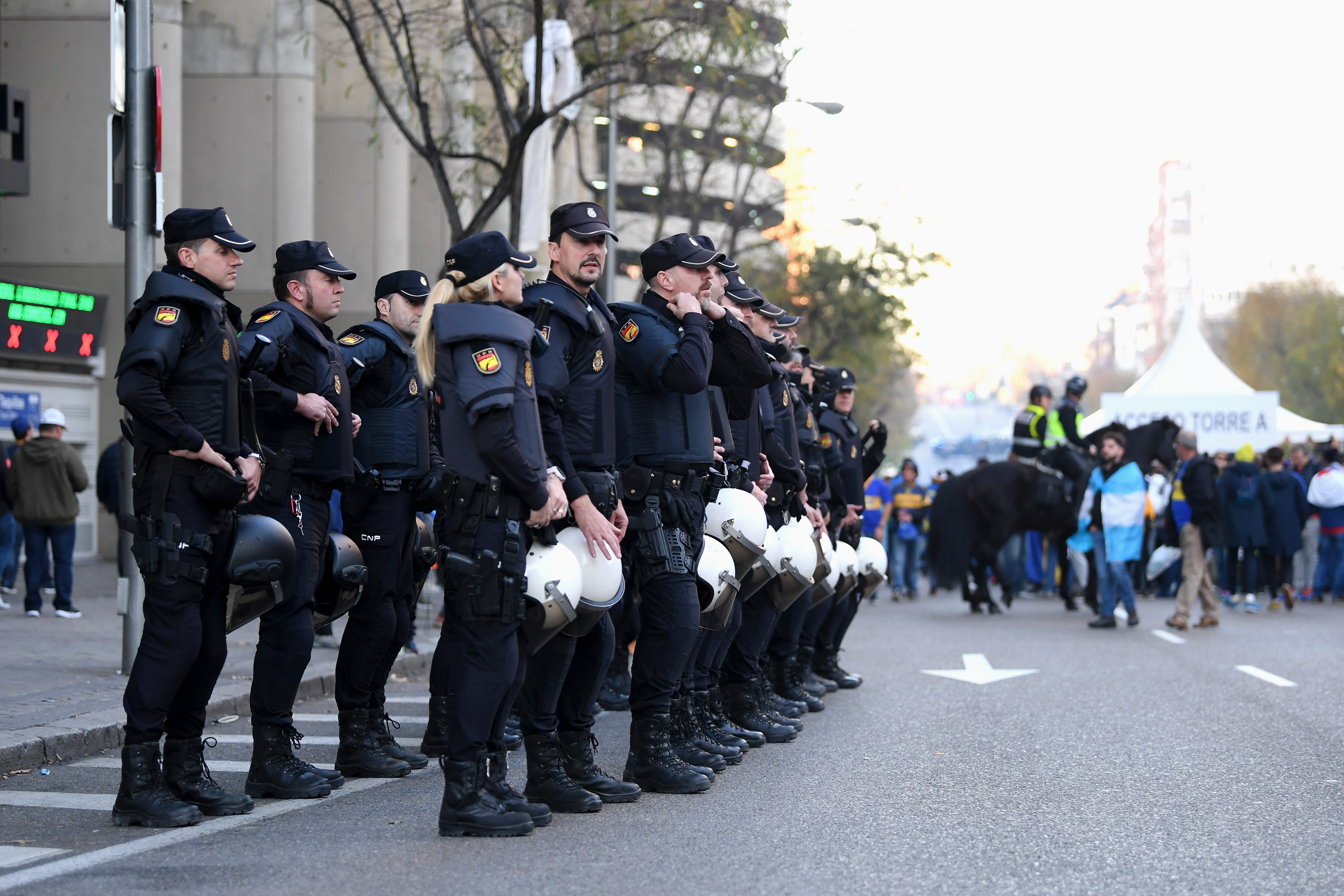 El derbi entre Atlético y Real Madrid contará con más de 1.000 efectivos de seguridad El derbi entre Atlético y Real Madrid contará con más de 1.000 efectivos de seguridad