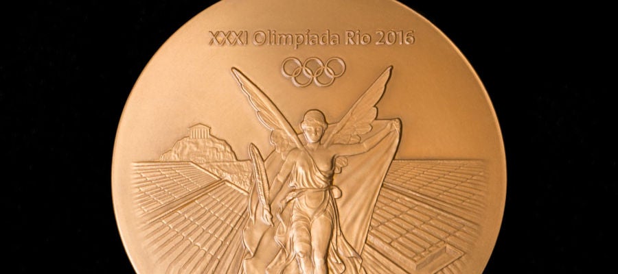 La medalla olímpica de los Juegos de Río 2016 La medalla olímpica de los Juegos de Río 2016