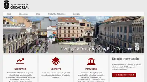 Portal de Transparencia del Ayuntamiento de Ciudad Real Portal de Transparencia del Ayuntamiento de Ciudad Real