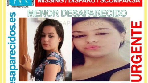 Imagen de una joven desaparecida en Palma de Mallorca