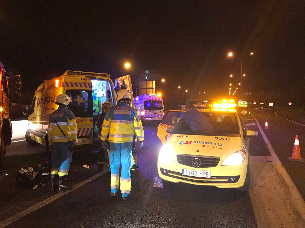 Muere una niña de 10 años y su hermana en un accidente de tráfico en la A-4 en Pinto, Madrid Muere una niña de 10 años y su hermana en un accidente de tráfico en la A-4 en Pinto, Madrid